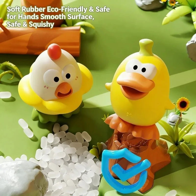 Squeaky Chicken Squeeze Toy for Kids