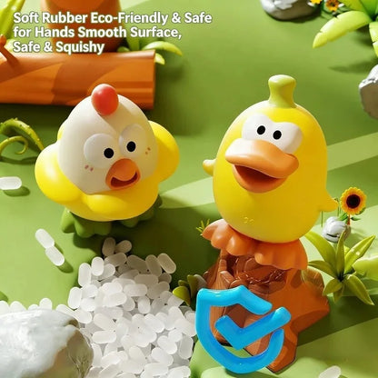 Squeaky Chicken Squeeze Toy for Kids