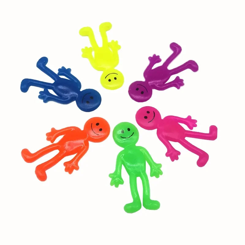 Stretchy Smiling Character Fidget Toy Set