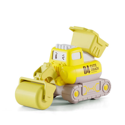 Cartoon Construction Vehicle Toy for Kids
