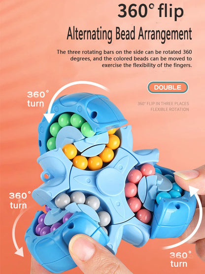 Rotating Bean Fidget Puzzle for Ages 14 Plus