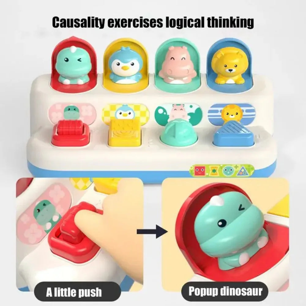 Interactive Pop-Up Switch Activity Toy for Toddlers