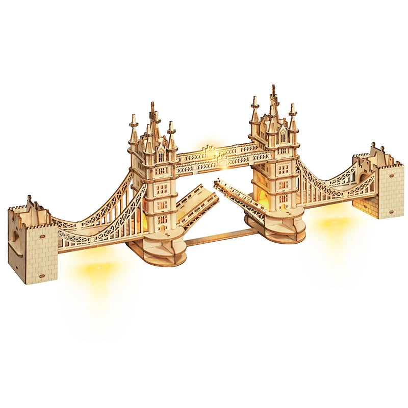 Robotime Wooden Landmark 3D Puzzle Model Kit