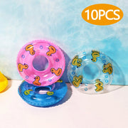 Mini Float Ring Set for Bath Toys