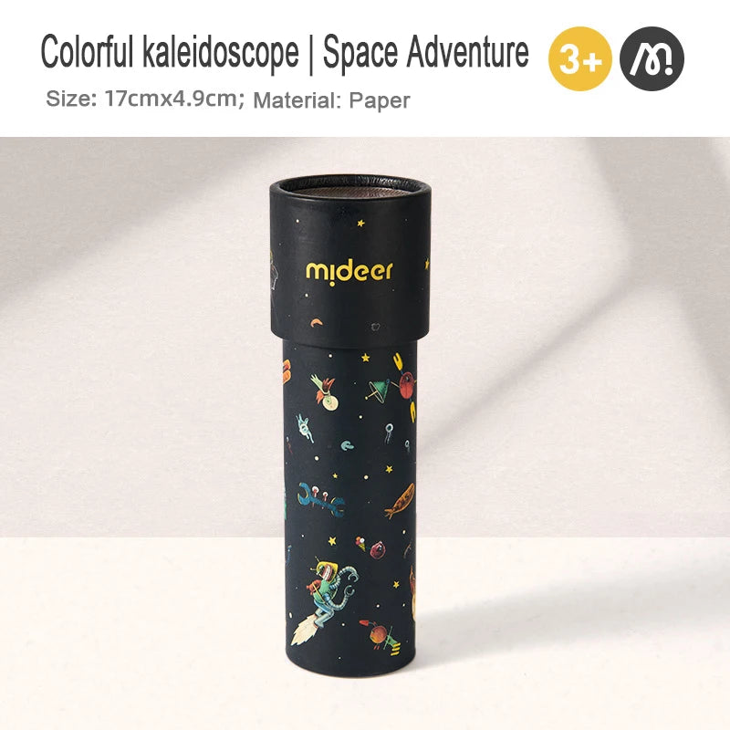 Colorful Rotating Kaleidoscope Toy for Kids