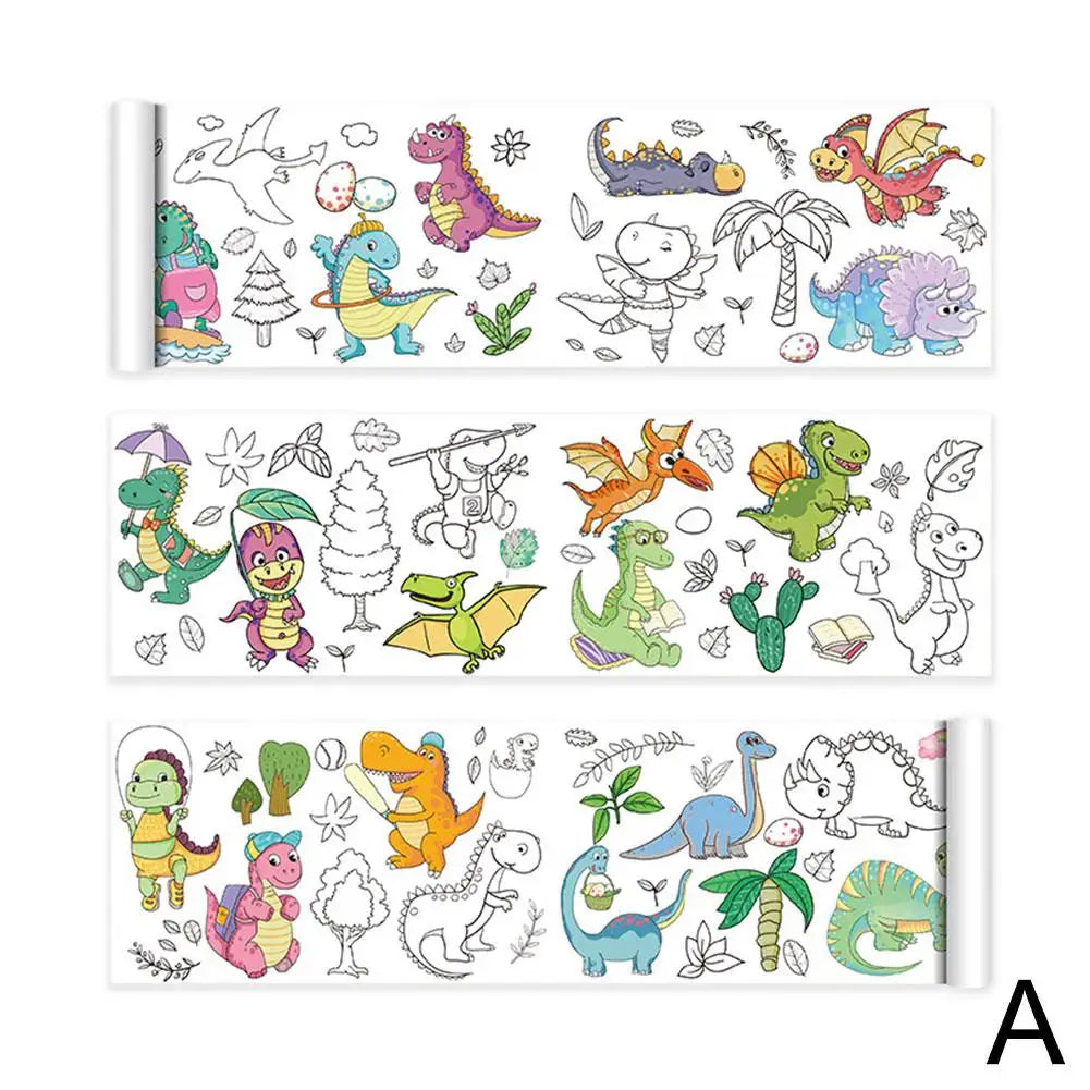 Giant Coloring Paper Roll for Creative Drawing