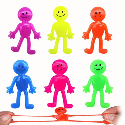 Stretchy Smiling Character Fidget Toy Set