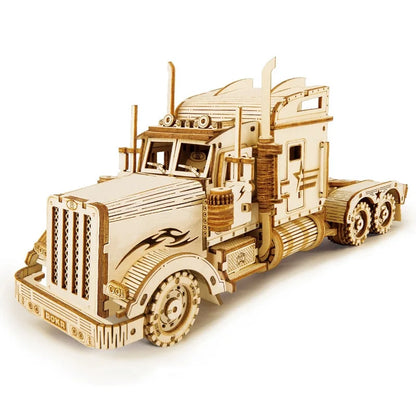 Robotime 3D Wooden Vehicle Model Puzzle Kits