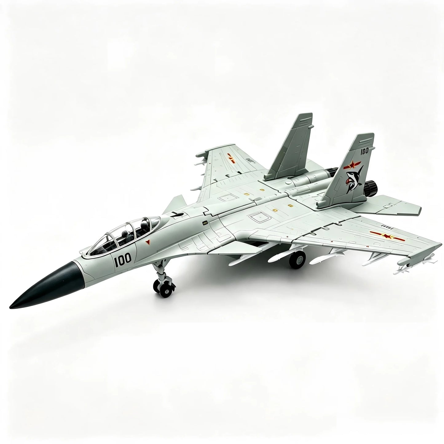 J15 Fighter Aircraft Building Block Model