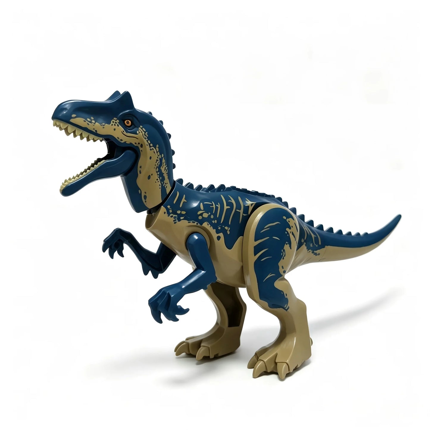 Large Allosaurus Dinosaur Building Block Model for Kids