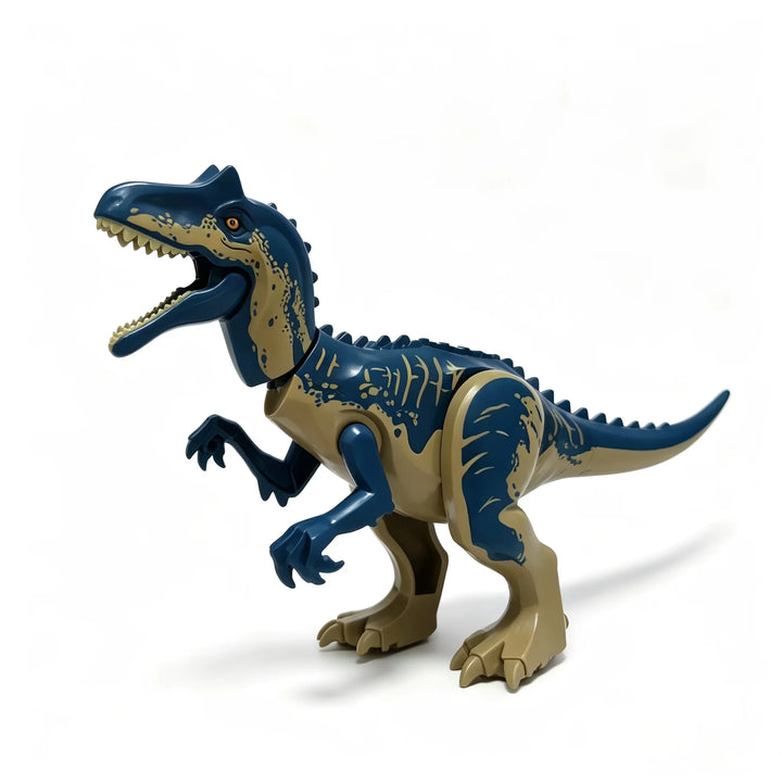Large Allosaurus Dinosaur Building Block Model for Kids