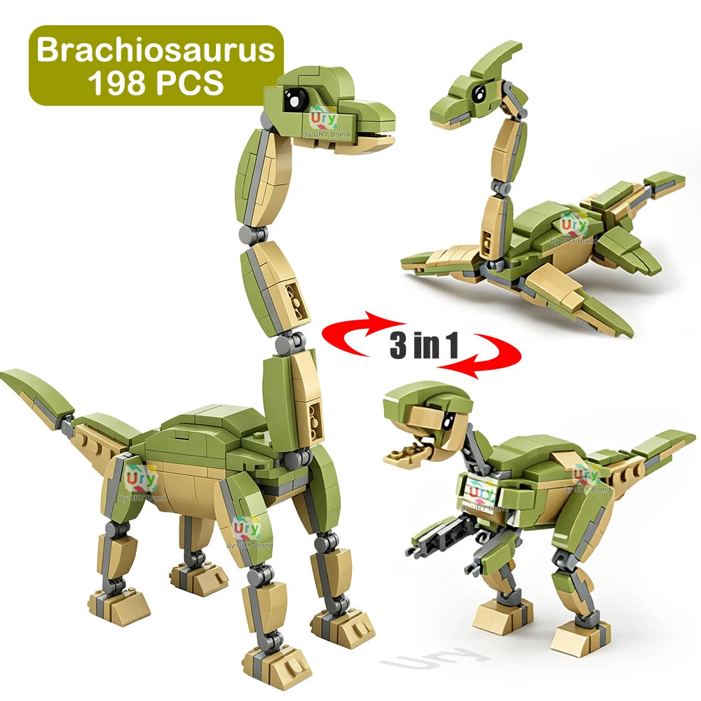 Dinosaur Model Building Block Set