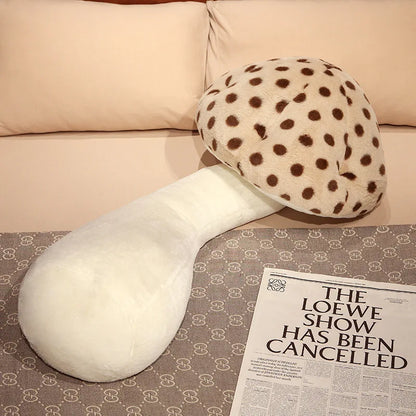 Large Mushroom Plush Pillow