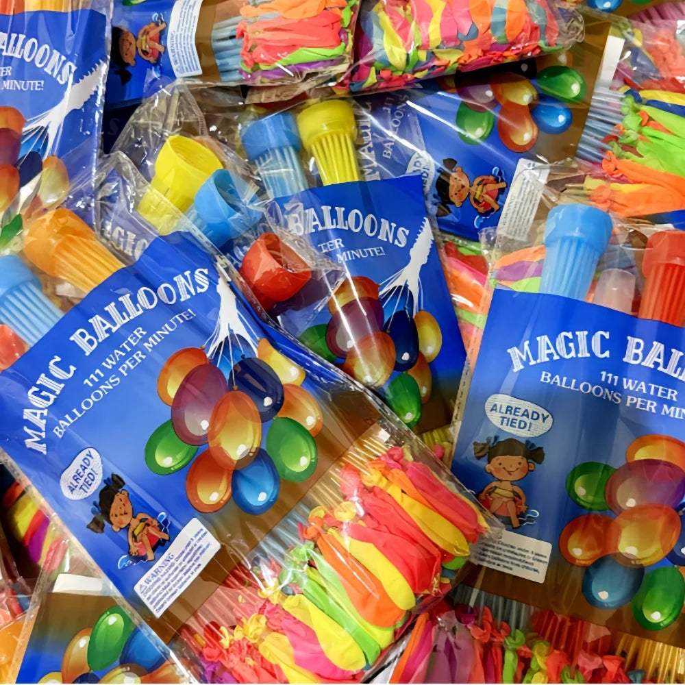 Quick Fill Water Balloon Set for Outdoor Play