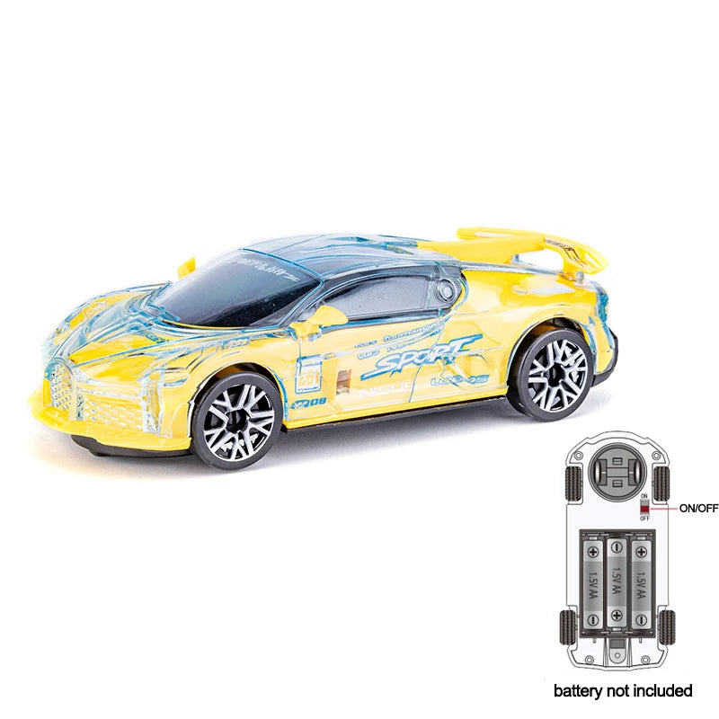 Light Up Music Toy Car with Universal Wheel