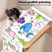 Giant Coloring Paper Roll for Creative Drawing