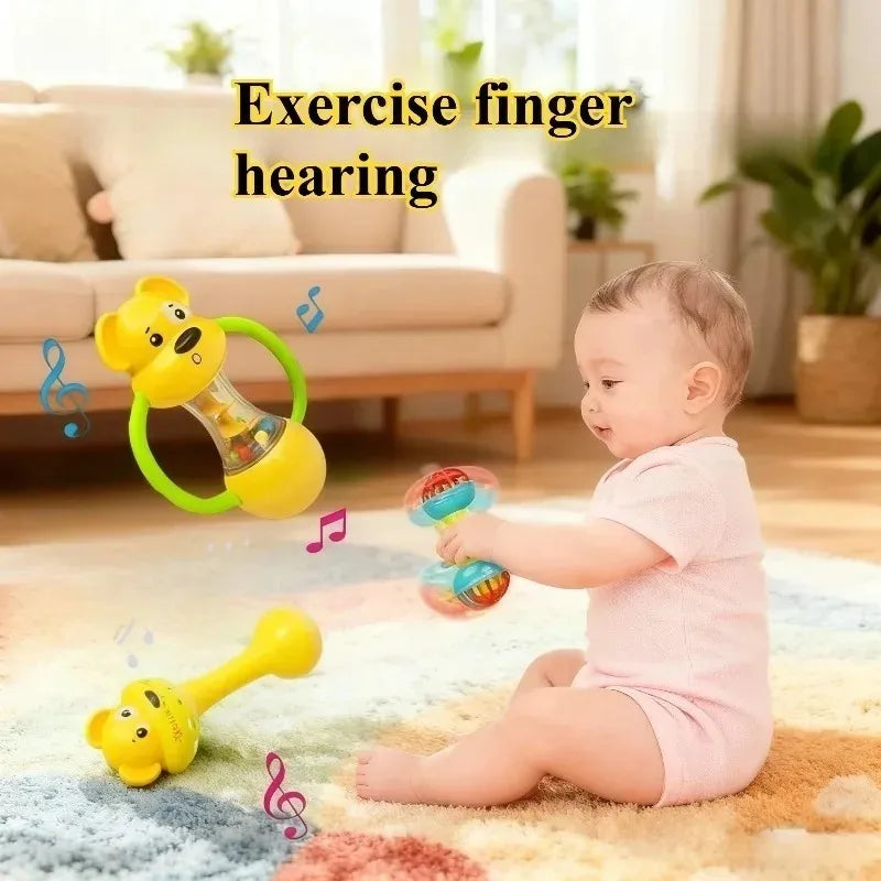 Baby Handheld Rattle Sensory Toy