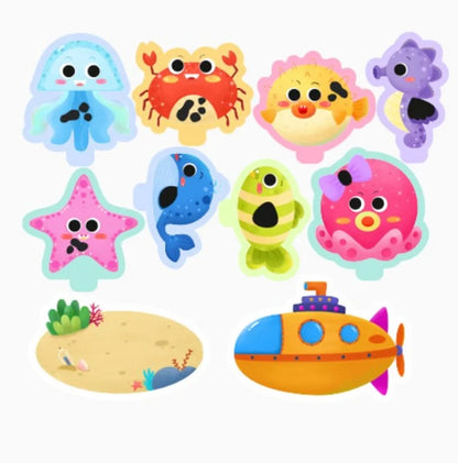 Floating Foam Bath Puzzle Set for Kids