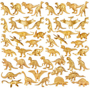 48 Piece Golden Dinosaur Figure Set