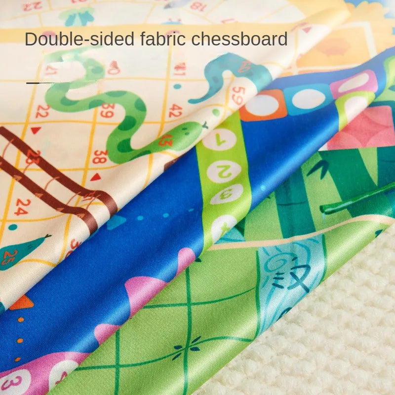 Portable 2-in-1 Animal Board Game Set for Kids