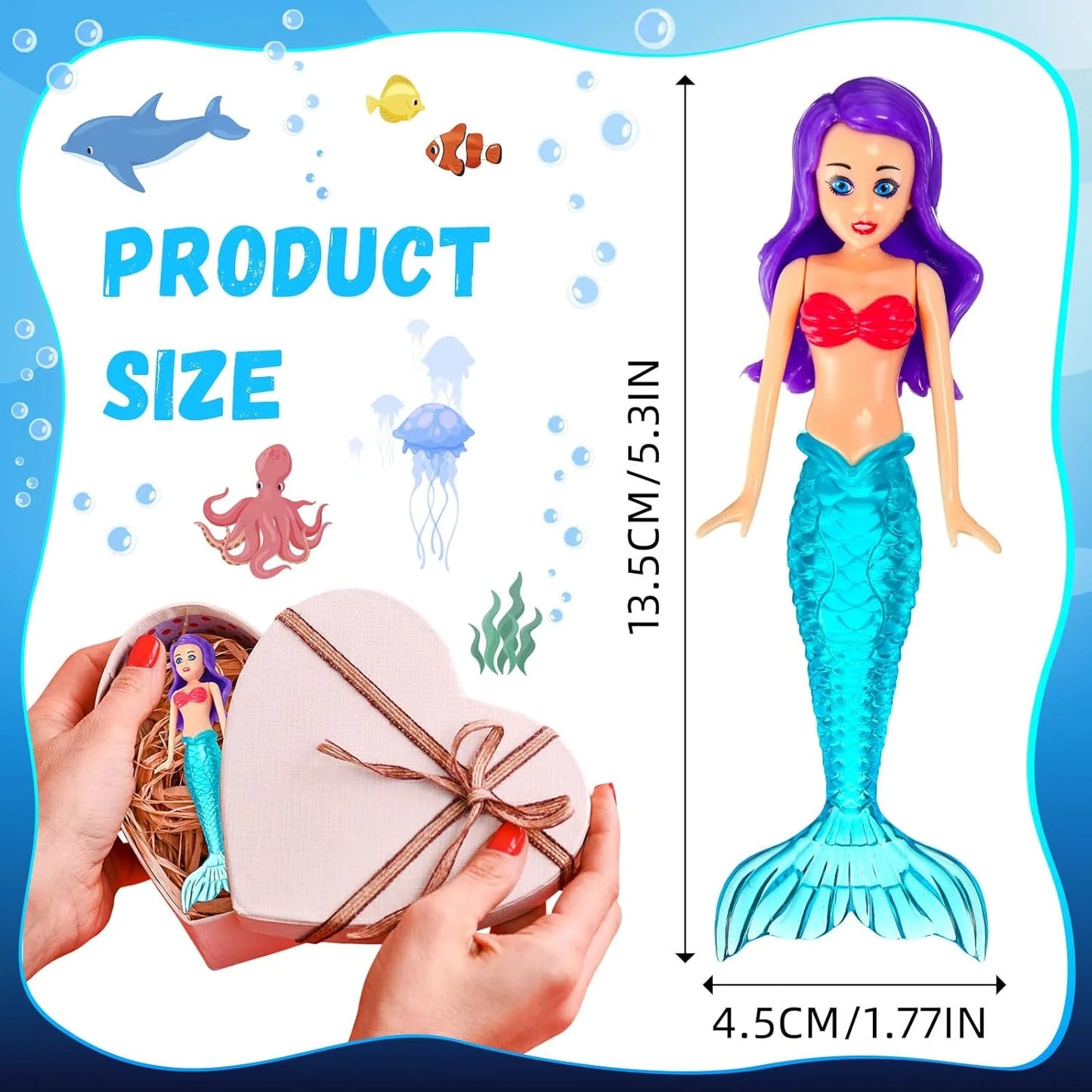 Mermaid Diving Toy Set for Kids