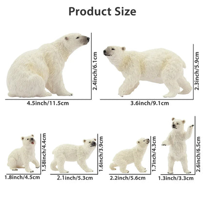 Polar Animal Figure Set