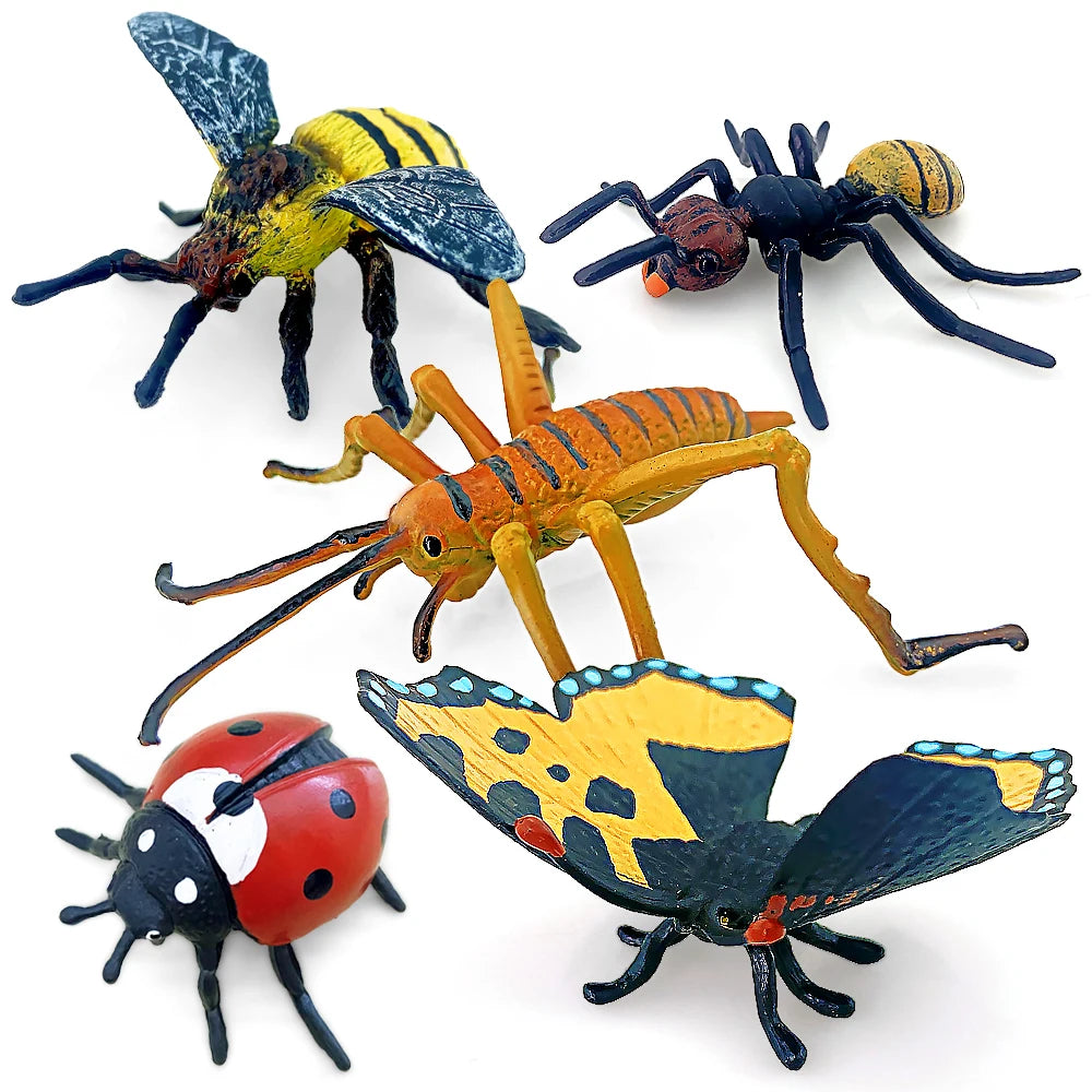 Realistic Insect Animal Figure Set