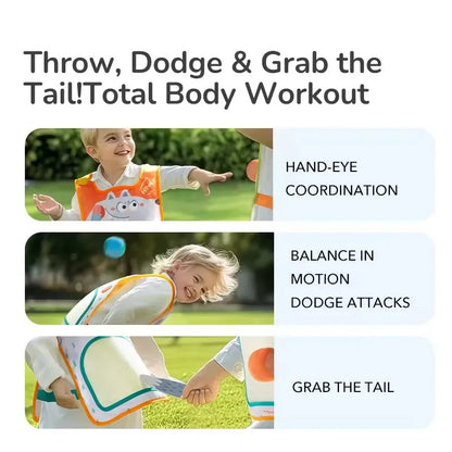 Soft Felt Dodgeball Target Game Set