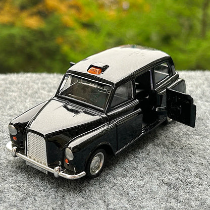 Vintage London Taxi Pull Back Toy Car