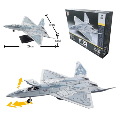 YF 23 Stealth Fighter Building Block Model