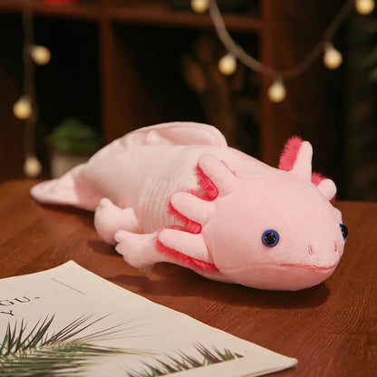 Colorful Axolotl Plush Toy