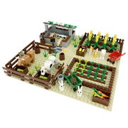 Farm Scene Building Block Set