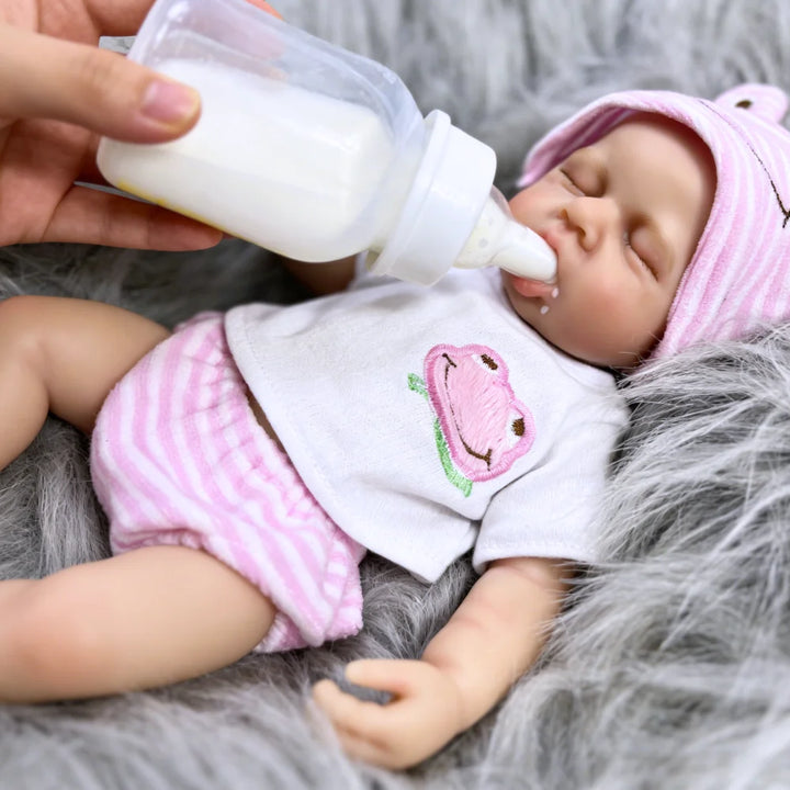 13 Inch Full Silicone Reborn Baby Doll