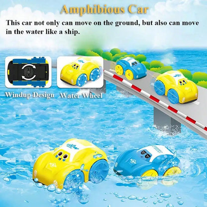 Clockwork Floating Bath Car Toy for Kids