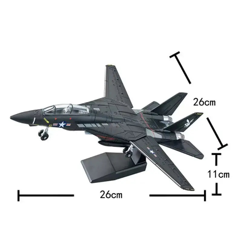 Military Fighter Jet Building Block Model Set
