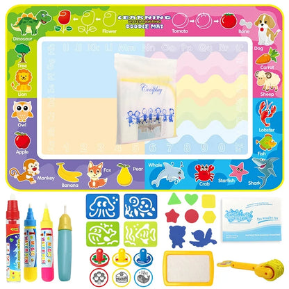 Reusable Magic Water Drawing Mat for Kids