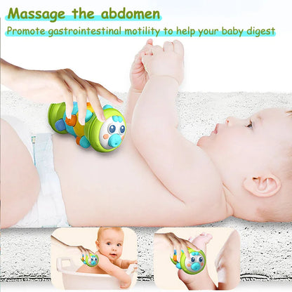 Silicone Crawling Roller Sensory Toy for Babies