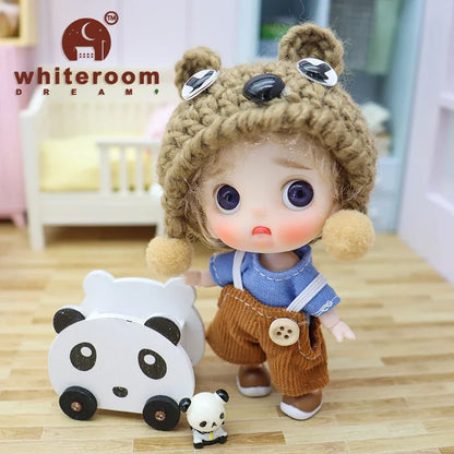 10 cm Mini Jointed Fashion Doll with Outfit