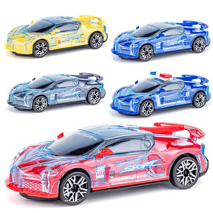 Light Up Music Toy Car with Universal Wheel