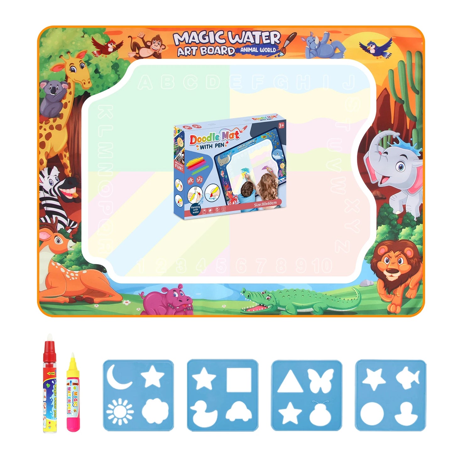 Reusable Magic Water Drawing Mat for Kids