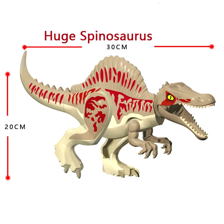 Spinosaurus Dinosaur Building Block Model for Kids