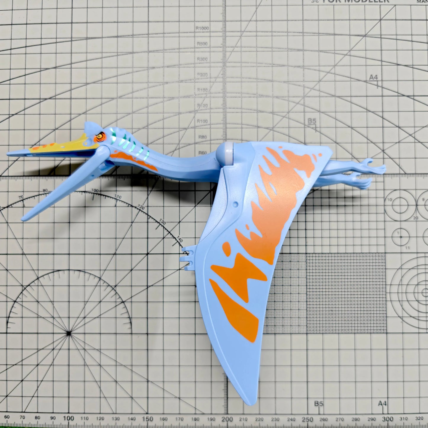 Quetzalcoatlus Pterosaur Building Block Model for Kids