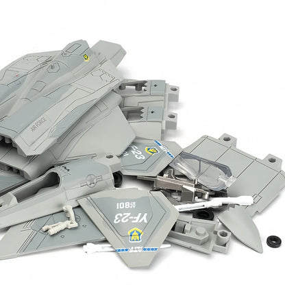 YF 23 Stealth Fighter Building Block Model