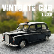 Vintage London Taxi Pull Back Toy Car
