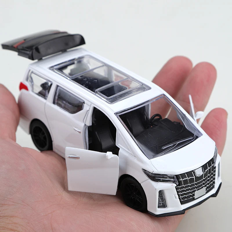 Die Cast Pull Back Minivan Toy