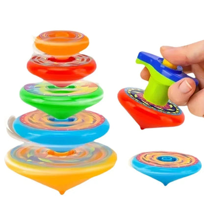 Five Layer Stacking Spinning Top Toy for Kids