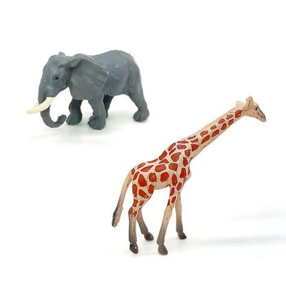 12 Piece Wild Animal Figure Set