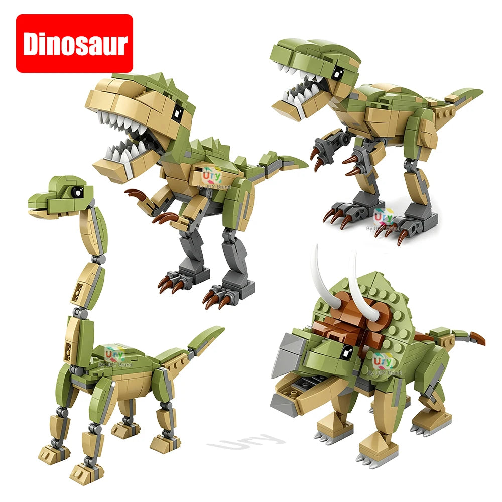 Dinosaur Model Building Block Set