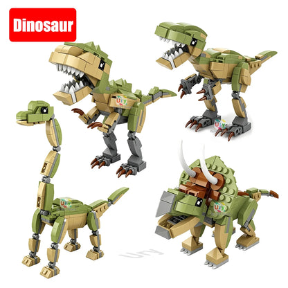 Dinosaur Model Building Block Set