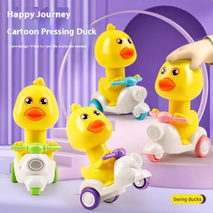 Press and Go Duck Scooter Toy